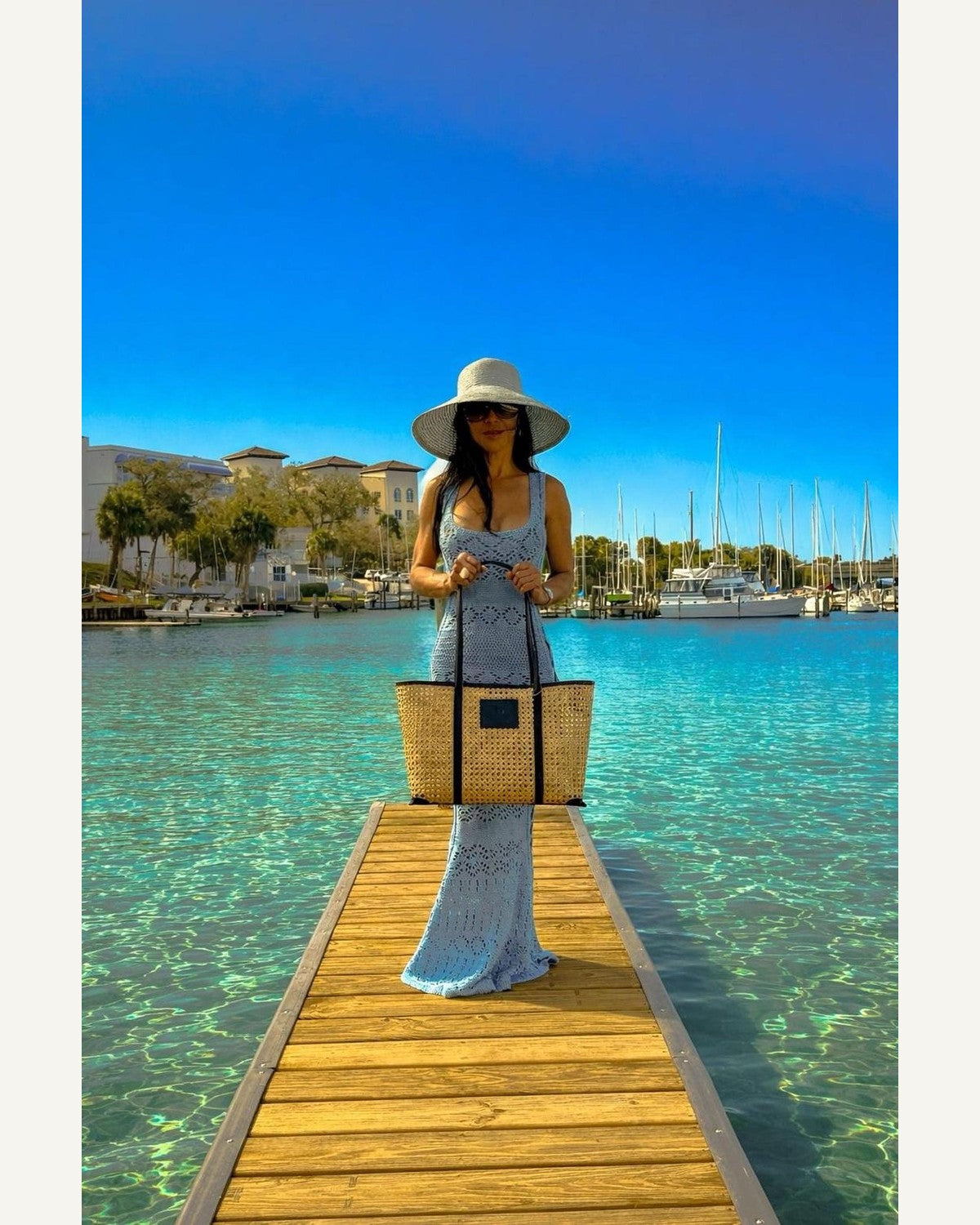 Cane Webbing Summer Tote product image 2