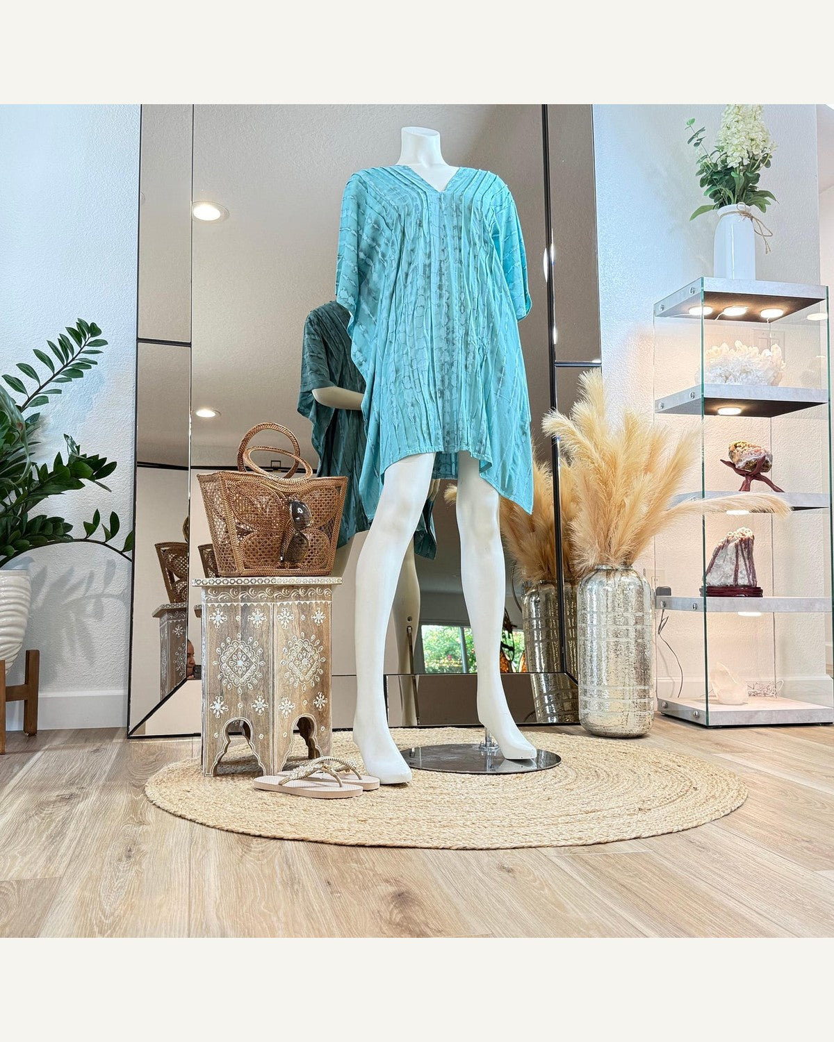 Hand-Dyed Summer Kaftan Dress product image 5